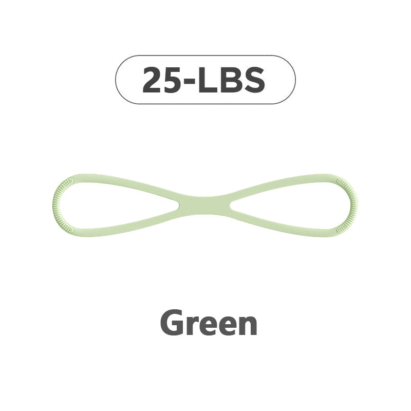 🔥20%OFF TODAY ONLY!Figure 8 Resistance Bands for Women – 8-Shaped TPE, Latex-Free
