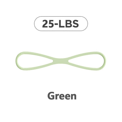 🔥20%OFF TODAY ONLY!Figure 8 Resistance Bands for Women – 8-Shaped TPE, Latex-Free