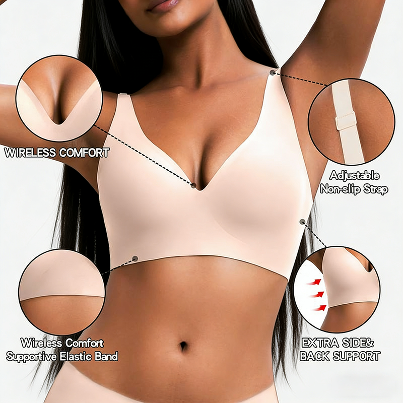 Crafted for Comfort：Wireless Womens Comfortable Bras