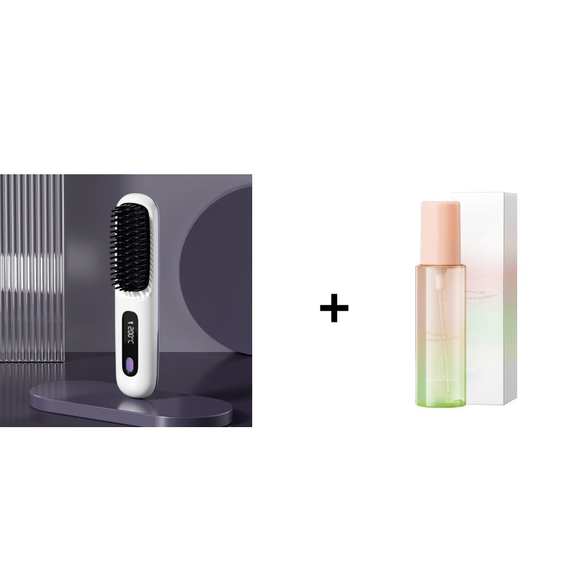 🎁New Year Special Offer: 50% OFF💖Cordless Ceramic Heated Hair Straightening Comb