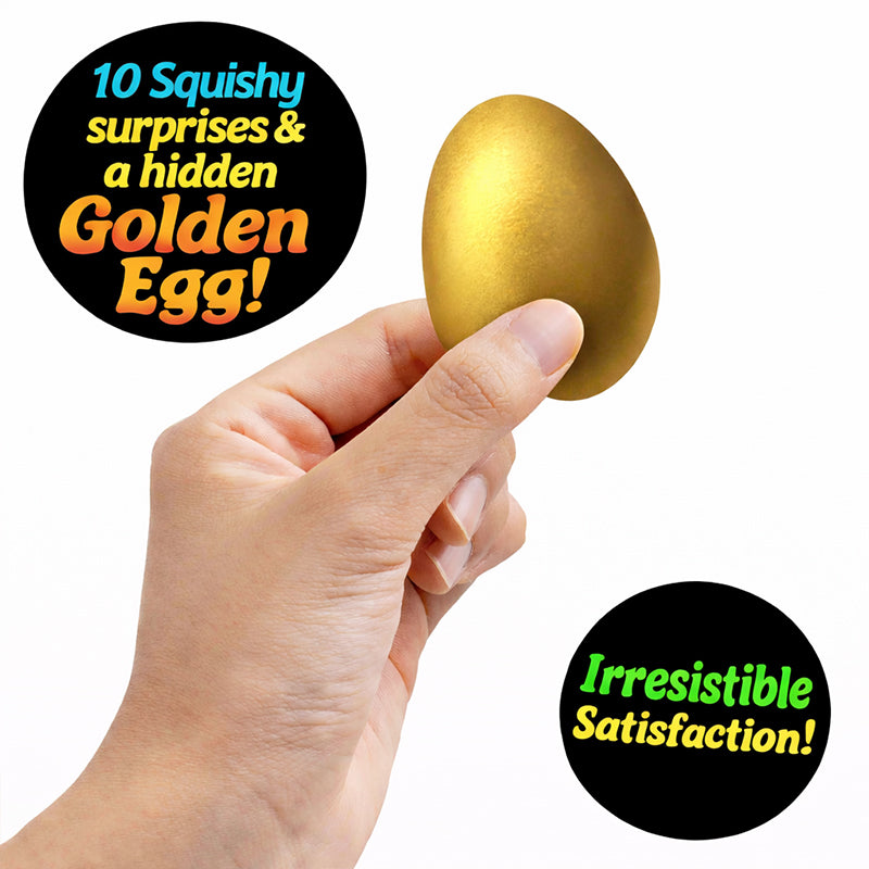 NEGUSY Easter Bundle - Squishy Easter Fun Set Toys -Various Textures and Fillings - Ages 3 and Up